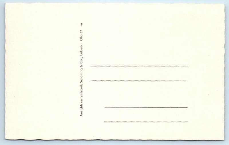 3 Postcards OLDENBURG, GERMANY ~ Schloss, Park & Pond