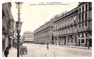 Bordeaux ,   Le cours de Chapeau-Rouge et le Prefecture