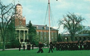 Vintage Postcard US Coast Guard Academy New London Connecticut By Plastichrome