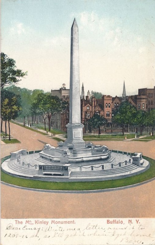 Buffalo NY, New York - The McKinley Monument - Pub Buffalo News - UDB