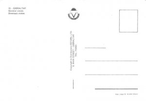 Gibraltar Continental Size: Approx 4 X 6 inches (15 cm X 10.5 cm) Postcard