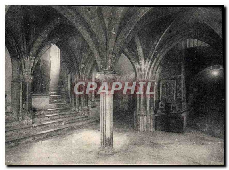 Old Postcard Badge St Sernin Basilica Crypt Corps Saints