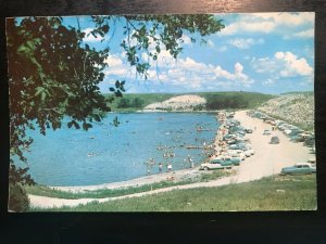 Vintage Postcard 1950's Jamestown Dam James River Jamestown North Dakota