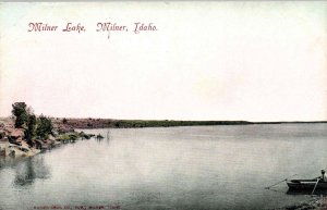 Milner, Idaho - Rowing on Milner Lake - c1904