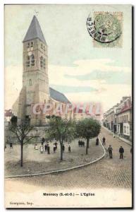 Mennecy Old Postcard L & # 39eglise