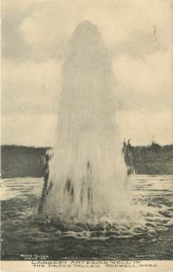 c1907 Lithograph Postcard Largest Artesian Well in Pecos Valley, Roswell NM