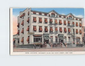 Postcard Hotel Lafayette New York City New York USA