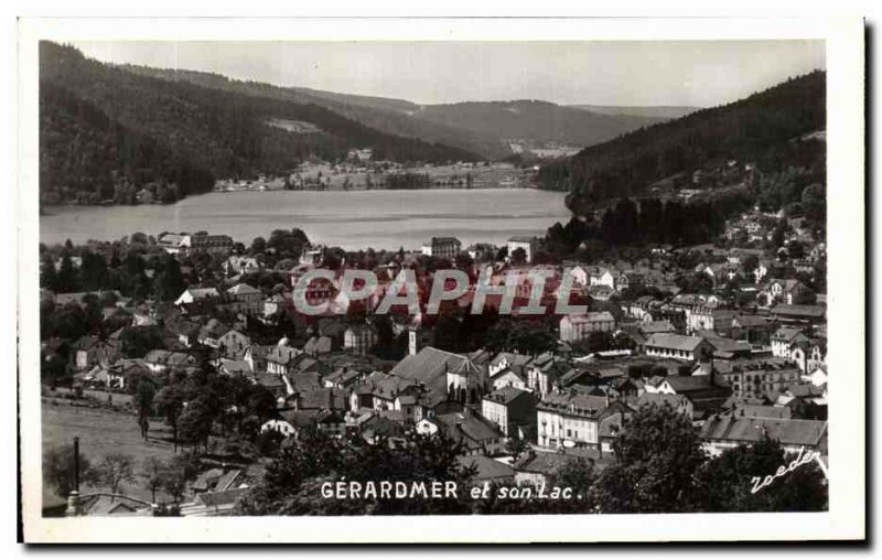 Old Postcard Gerardmer and Lac