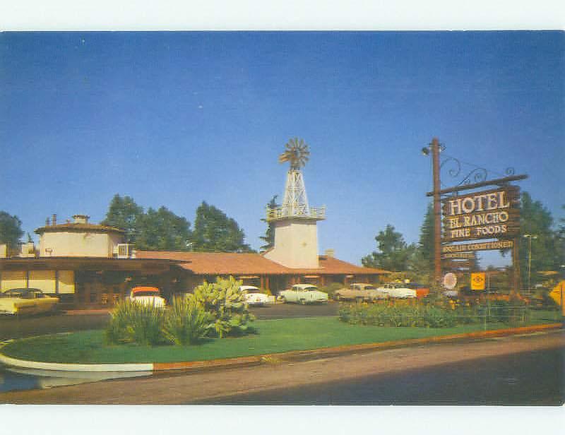 Pre-1980 EL RANCHO HOTEL RESTAURANT Fresno California CA HQ1549