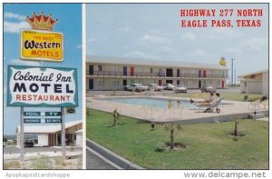 Texas Eagle Pass Colonial Inn Motel & Restaurant With Pool