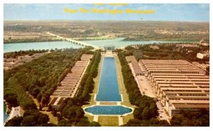 Washington D.C.  Lincoln Memorial from WWashington Monument