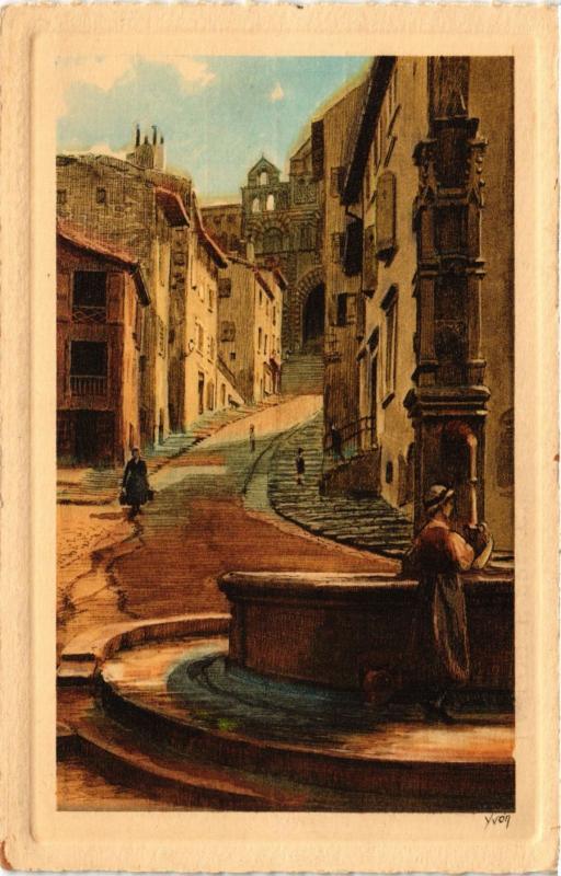 CPA Le PUY-en-VELAY - La Vieille Rue des Tables (636051)