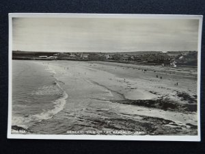 Scotland THURSO The Beach c1940s RP Postcard by J.B. White