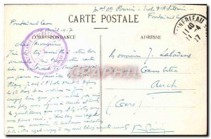 Old Postcard Fontainebleau Palace Of View On I & # 39Etang The Carps