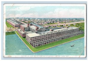 1915-20s Factory Ford Motar Company, Canada. Postcard F125E