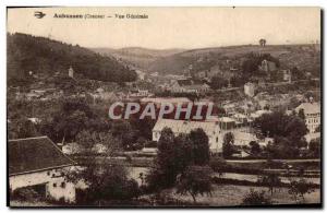 Old Postcard Aubusson Vue Generale