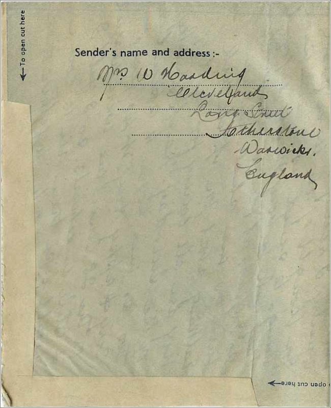 Entier Postal Stationery 6d Aerogram