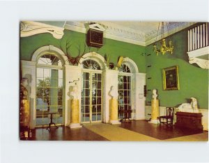 Postcard Entrance Hall, Monticello, Charlottesville, Virginia