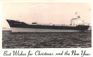 Johan Hugo Freighter Christmas  Cape Town, Photograph, Non Postcard Freighter...