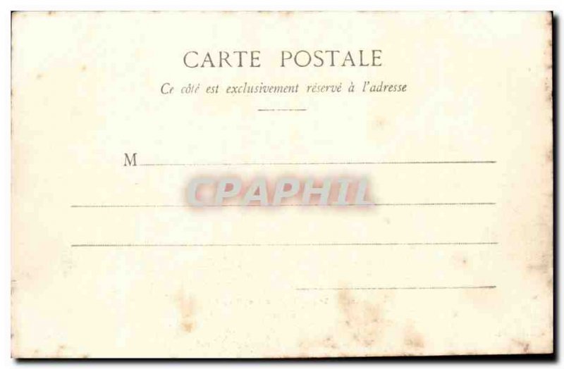 Old Postcard Castle of Chanzeaux