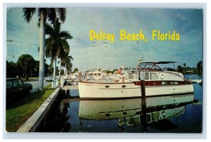 Vintage Delray Beach Flordia Postcard P132E