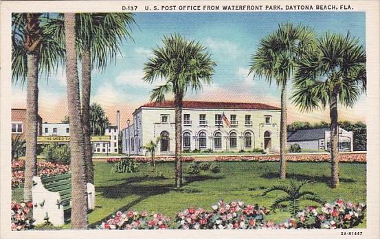 Florida Daytona Beach U S Post Office From Waterfront Park