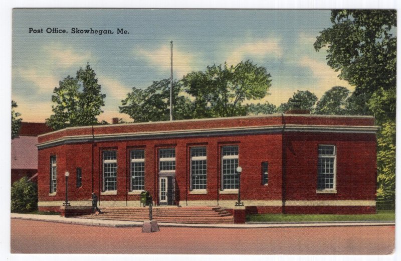 Skowhegan, Me, Post Office