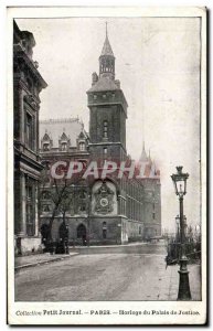 Paris - 1 - Collection Diary - Clock Courthouse - Old Postcard