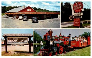 Rhode Island N.Scituate Highland Orchards ,Scale Model Train Ride