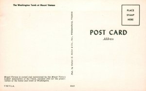 Washington Tomb,Mount Vernon BIN