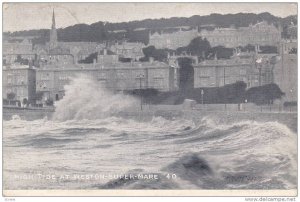 Weston-Super-Mare , England , PU-1904 High Tide