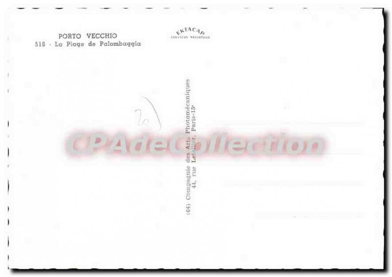 Modern Postcard From The Beach Porto Vecchio Palombaggia