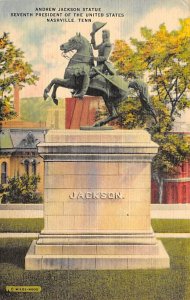 Andrew Jackson Statue 7th President of United States Nashville, Tennessee USA...