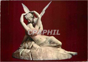 Postcard Modern Lago of Como Villa Carlotta Love and Psyche (Canova)