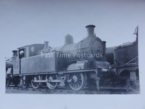 Steam Locomotive No.420 Old RP Postcard