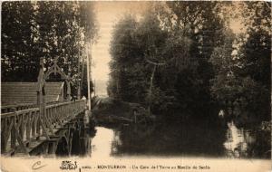 CPA MONTGERON - Un Coin de l'Yerre au Moulin de Senlis (488857)