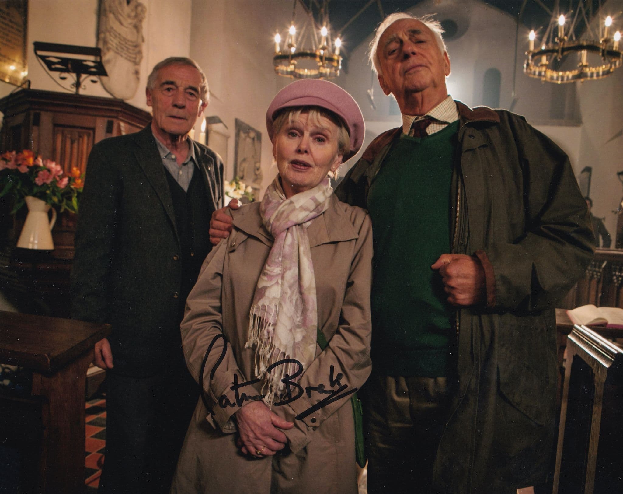 Patricia Brake Midsomer Murders Rising Damp Giant Hand Signed Photo ...