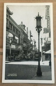 VINTAGE POSTCARD UNUSED CHINATOWN, SAN FRANCISCO, CAL.