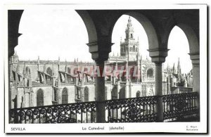 Old Postcard Sevilla Catedral