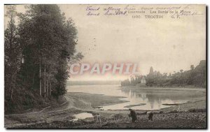 Old Postcard Troctin Cote d'Emeraude The Banks of the Rance