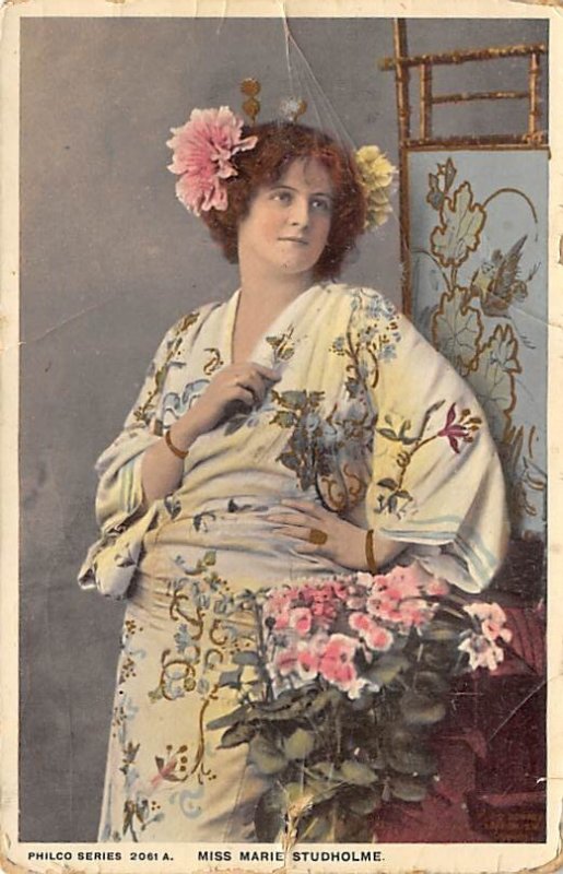 Ms. Marie Studholme Theater 1907 