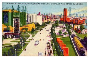1933 Transportation Row, Chicago's World Fair, Chicago, IL Postcard