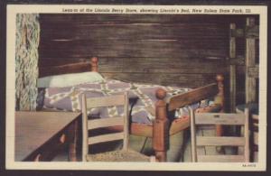 Leanto,Lincoln Berry Store,New Salem State Park,IL Postcard 