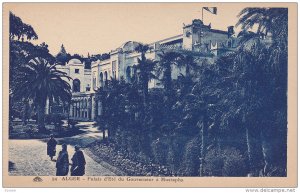 Palais d'Ete Du Gouverneur A Mustapha, Alger, Algeria, Africa, 1910-1920s