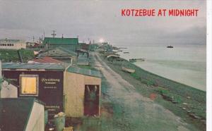 Alaska Kotzebue At Midnight