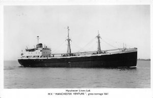 M V Manchester Venture Printed Photo Manchester Liners Limited Ship 