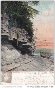 Ohio Zanesville River Cliffs 1907