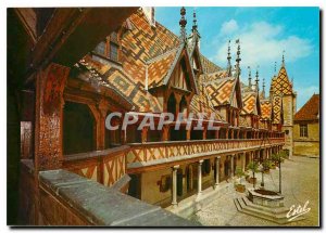 Modern Postcard the land of great wines Beaune Cote d'Or hotel in the honor o...