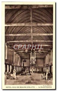 Postcard Old Hotel Dieu De Beaune The Grand Chamber