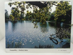 Vintage Postcard The Tranquility of Danbury Lakes